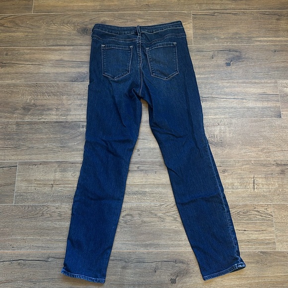 Athleta Sculptek Dark Wash Skinny Jeans #390N - Picture 4 of 4